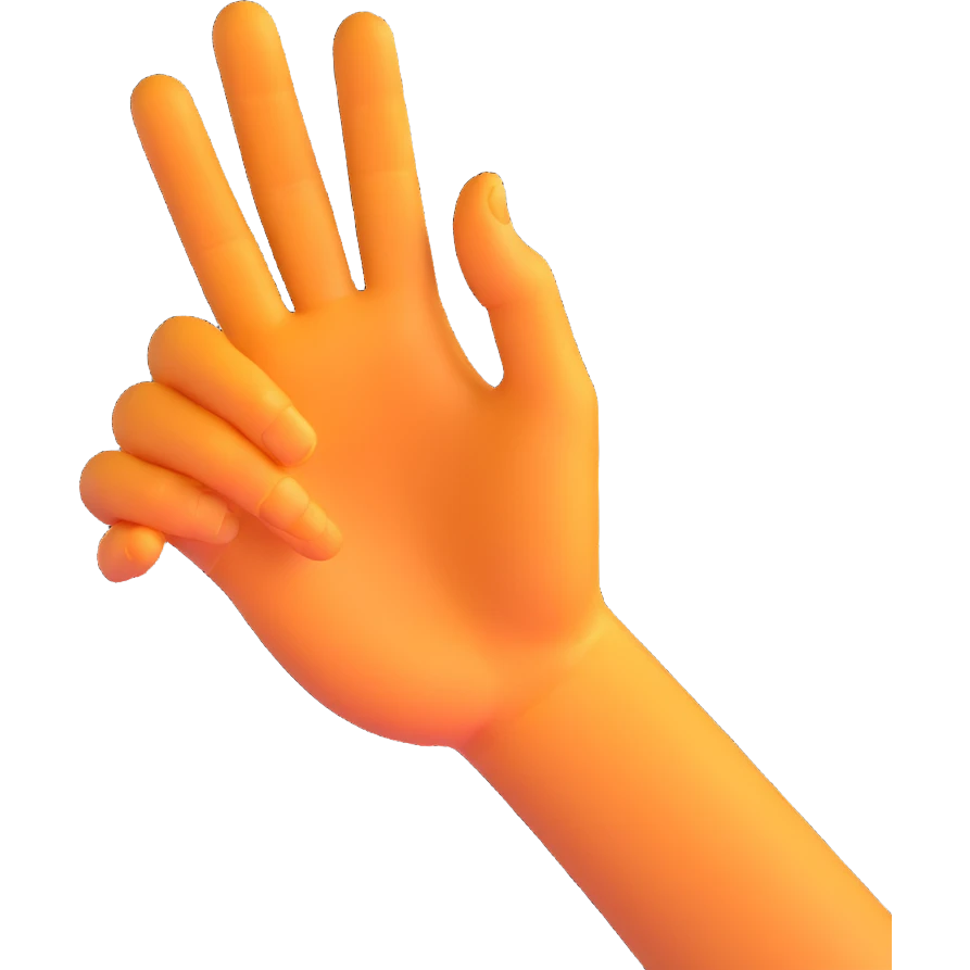 yoni mudra hand gesture emoji