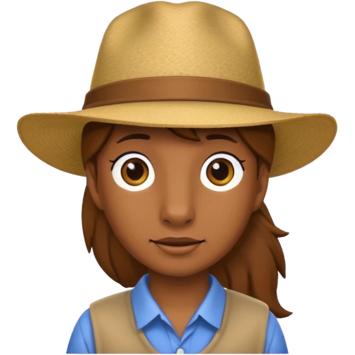 horse with hat and shirt emoji