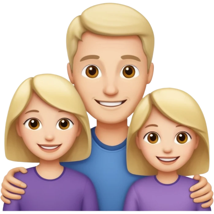 Happy family emoji