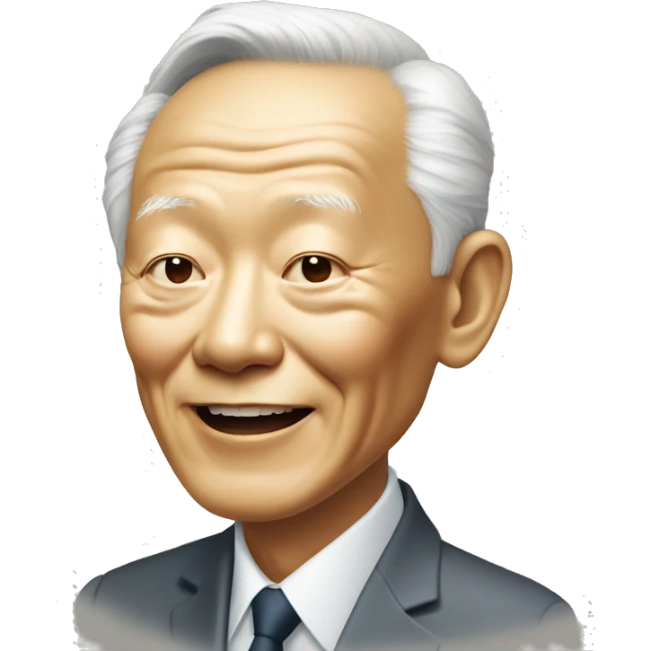 Lee Kuan yew emoji