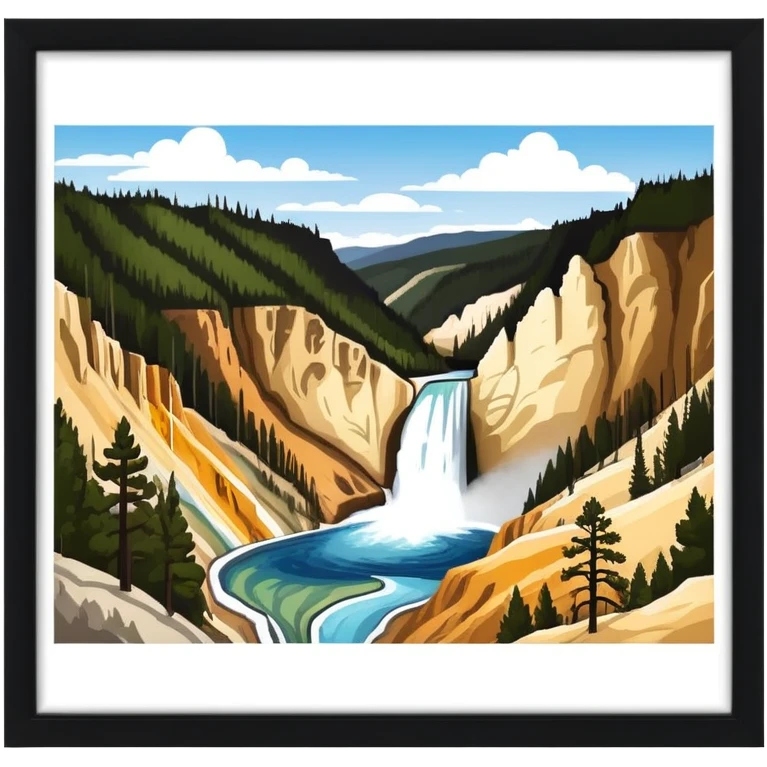 Yellowstone National Park emoji