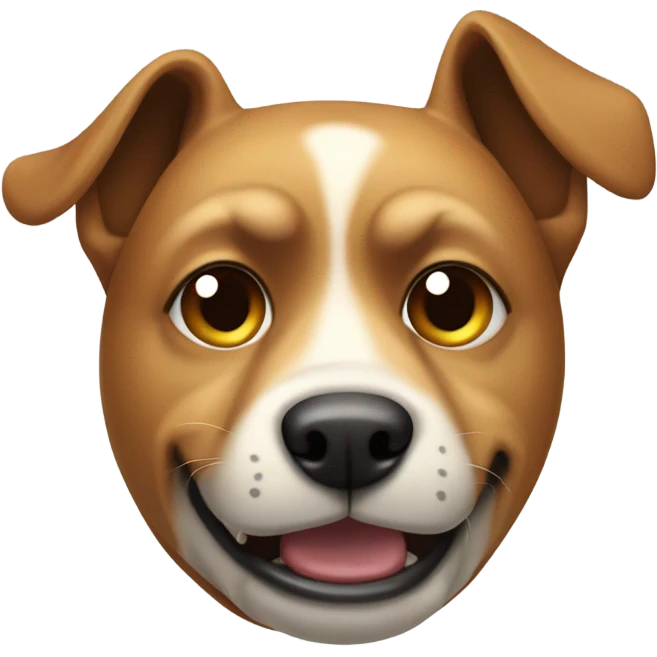 Angry dog emoji