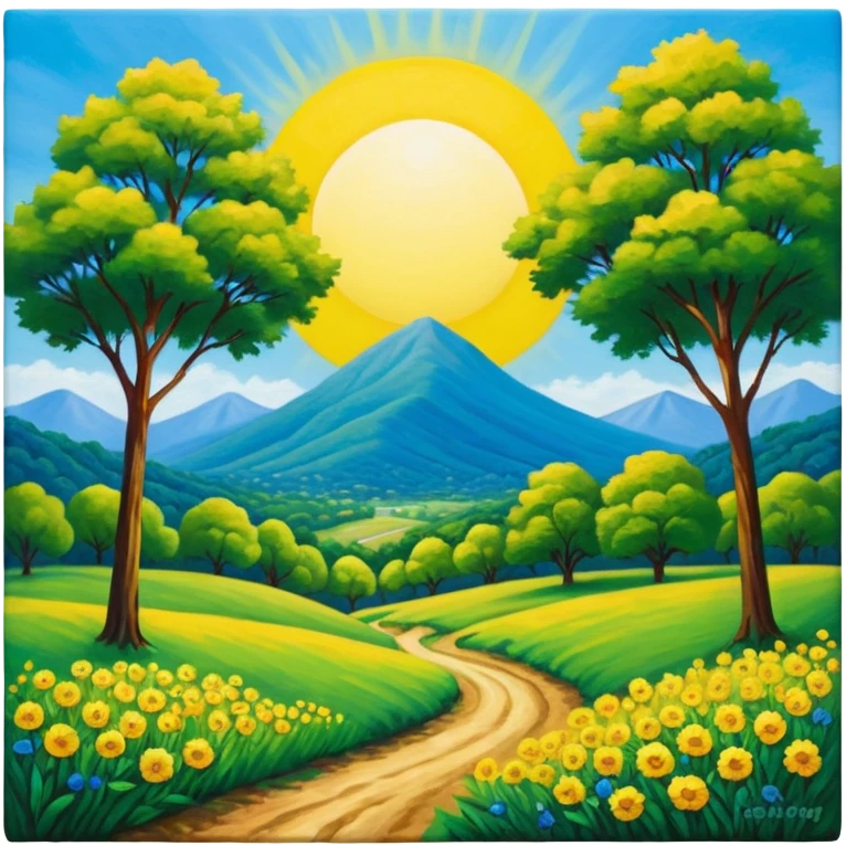 Auction painting emoji