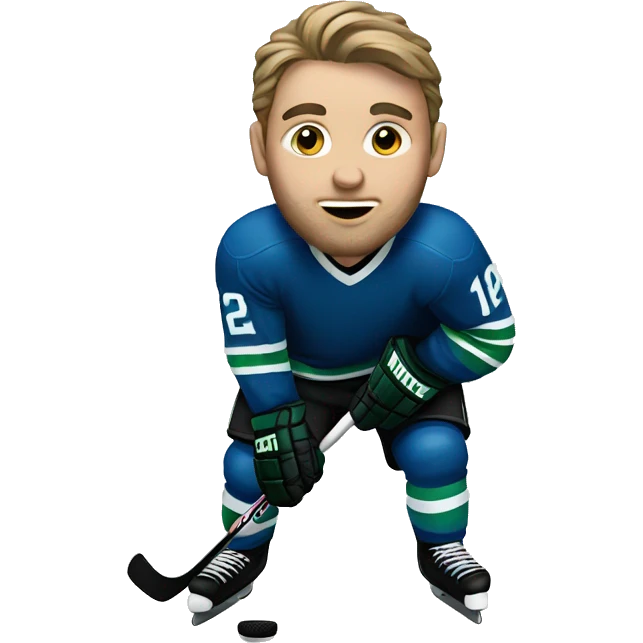 Hockey player emoji