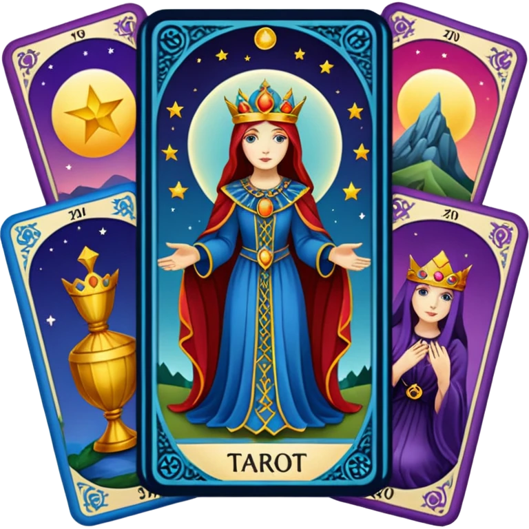 карты таро emoji