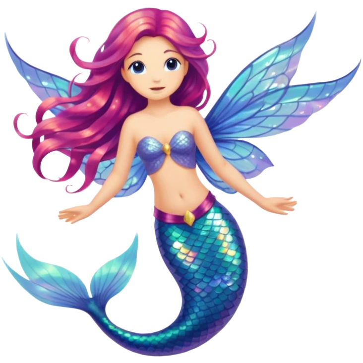 mermaid fairy emoji