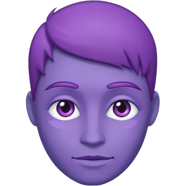 purple person emoji