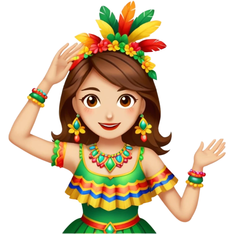 Joyful Reveler emoji