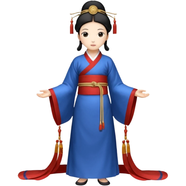 年轻女糕点师——单马尾，围裙，戴着白帽子，拿着奶油袋 emoji