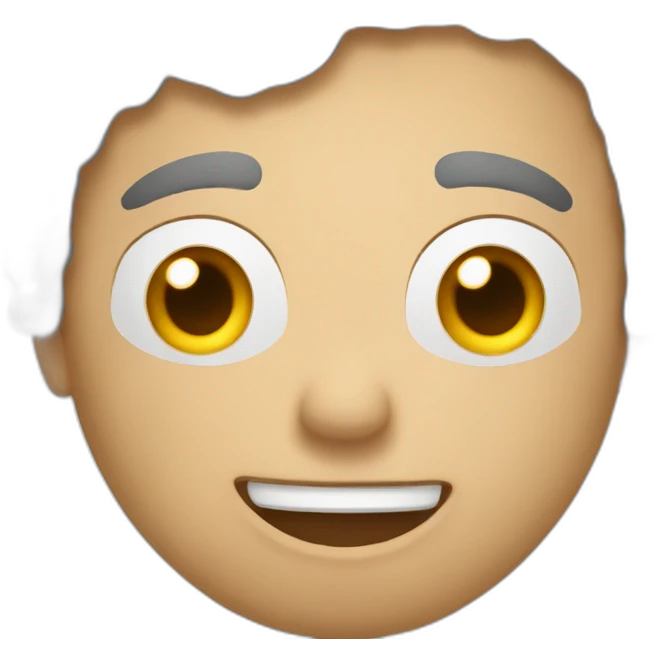 “Blah blah blah” words written in air emoji