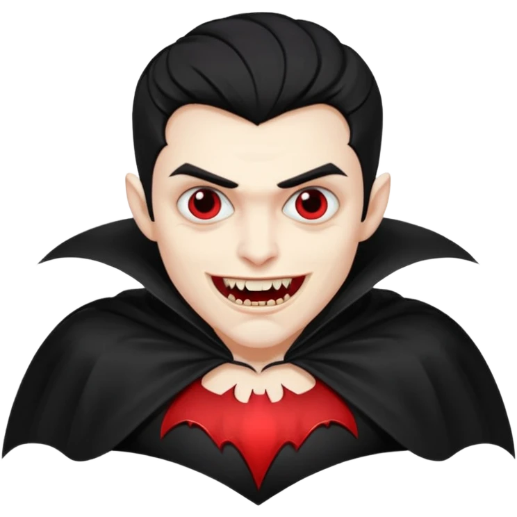 Create an emoji of  a scary Vampire full bodied emoji