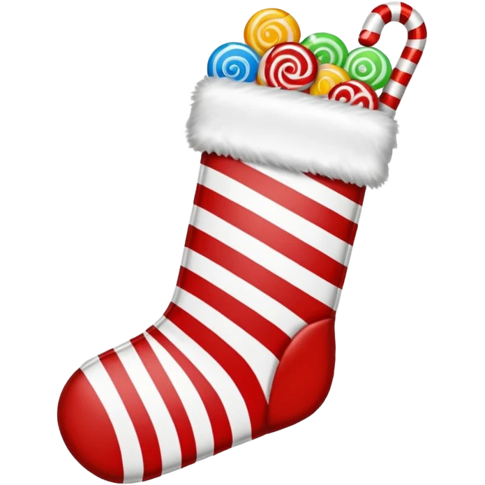 stocking filled with candy  emoji