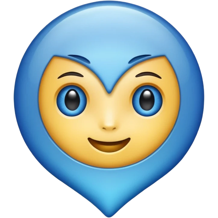 Blue tick  emoji