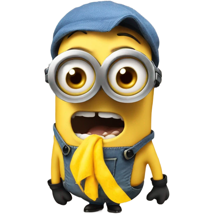 Surprised minion emoji