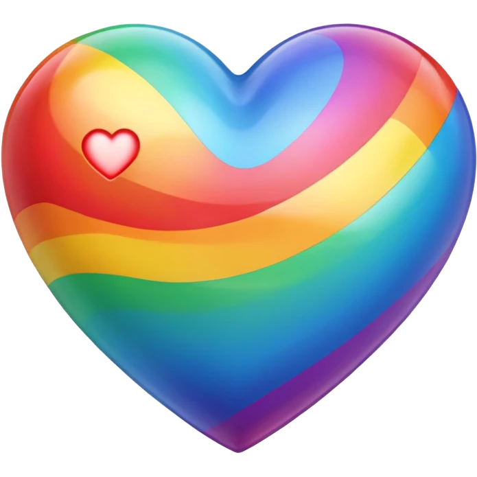 rainbow heart emoji