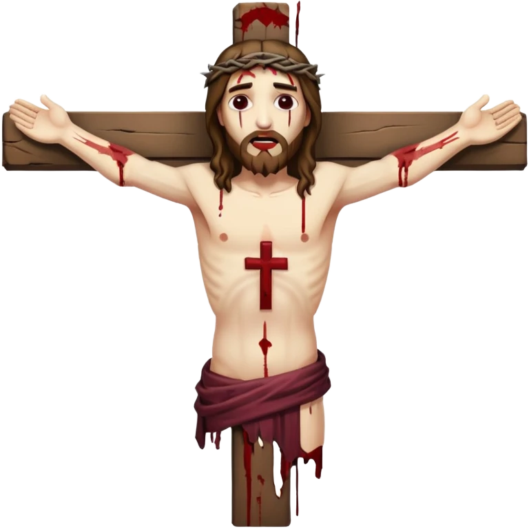 jesus-body-on-the-cross emoji