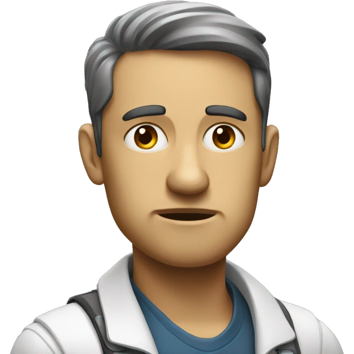 sad tech engineer who just lost their role after a re-tend with the client  emoji