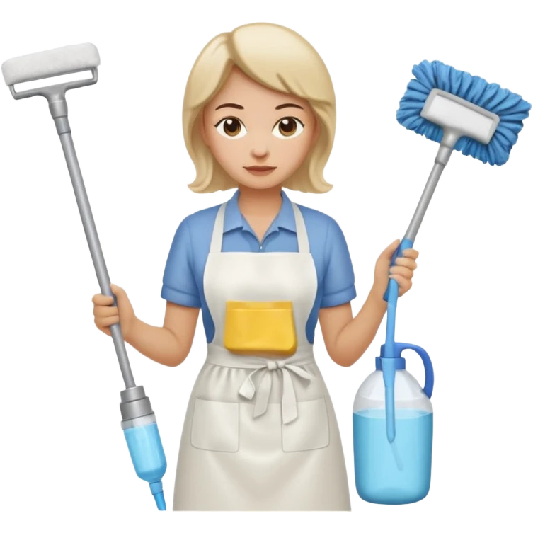 Mum chores accessories emoji