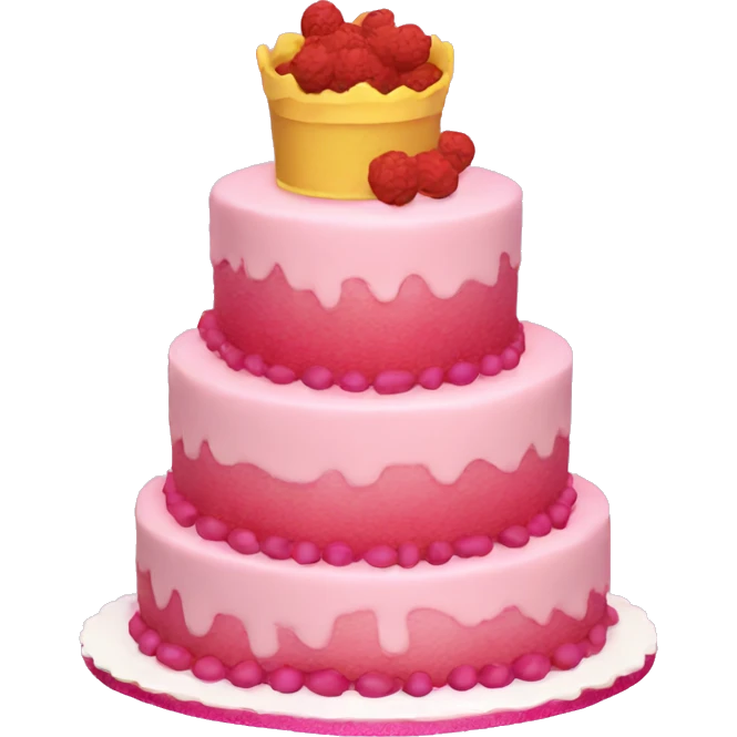 Coquette cake emoji