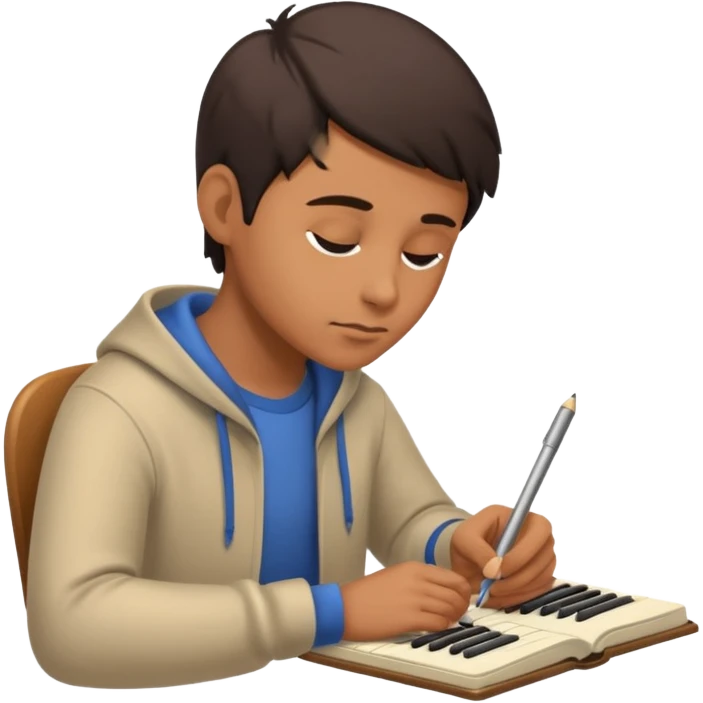writing music emoji
