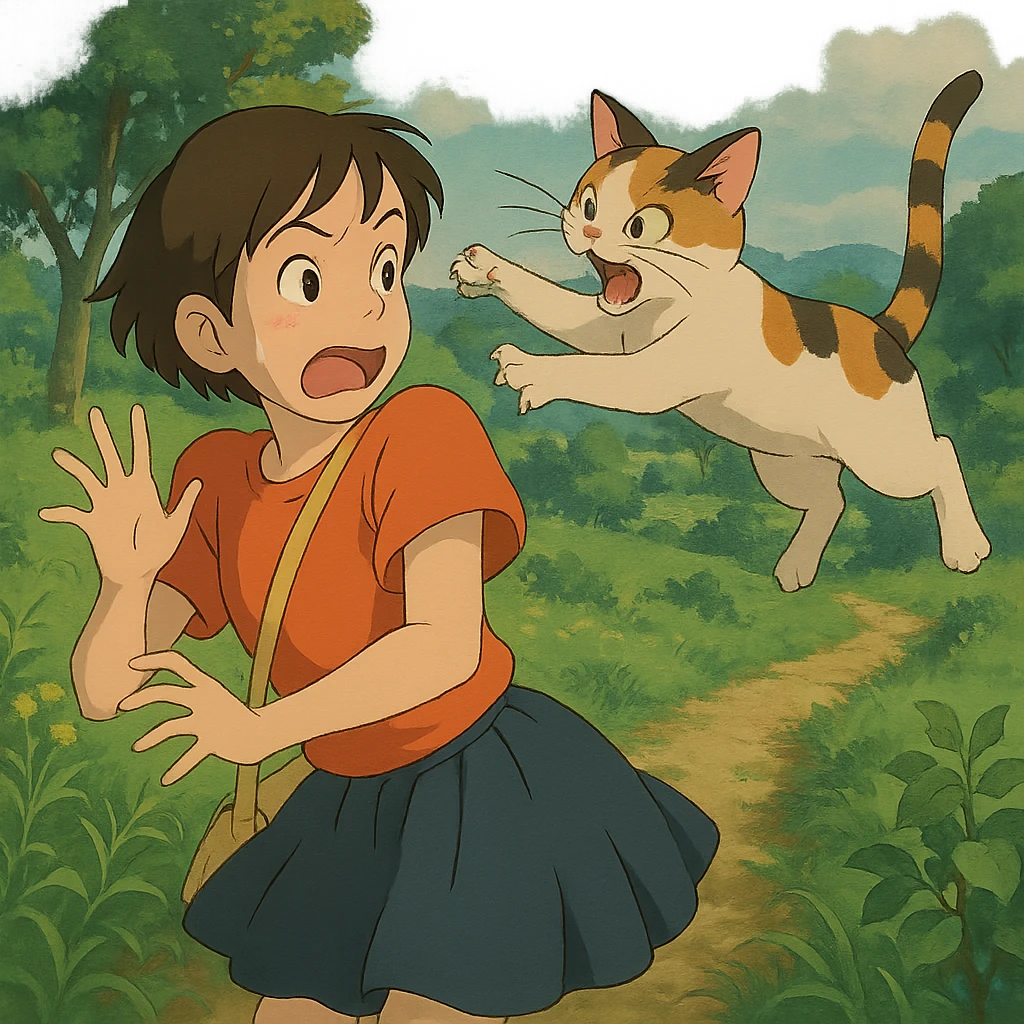 cat attack emoji