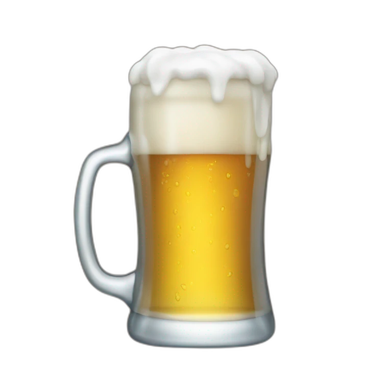 drinking beer emoji