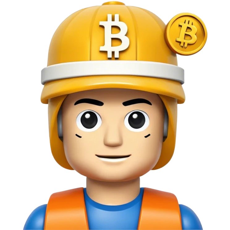 hackeur lego homme bitcoin emoji