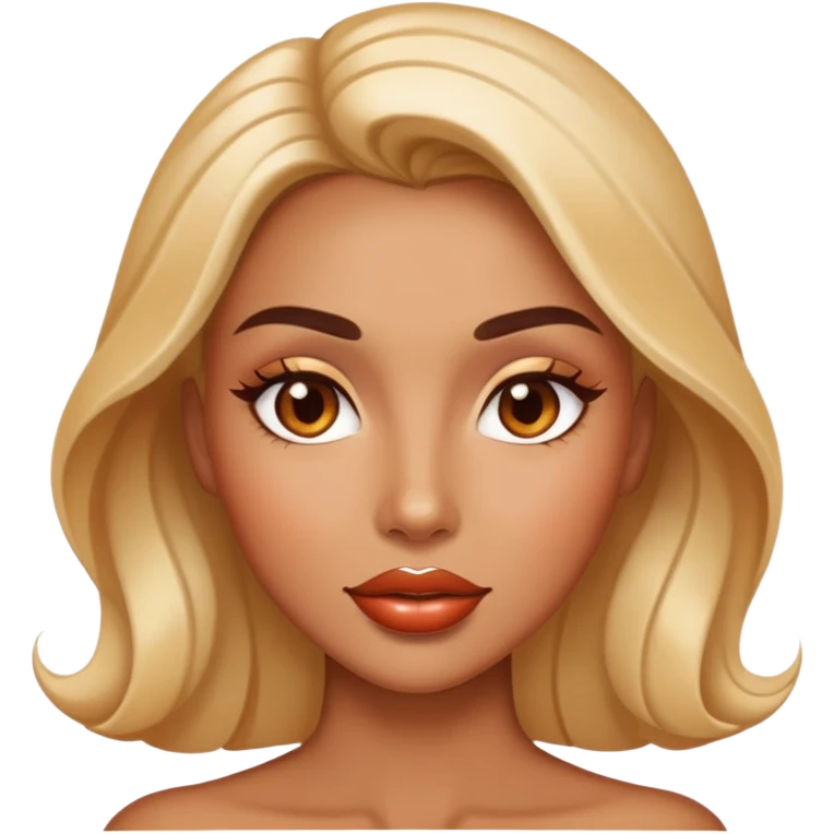 Juicy and beauty emoji