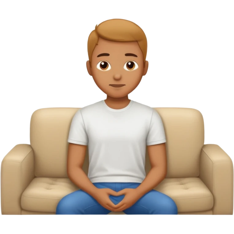 Therapy on couch emoji