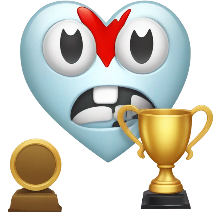 Bad friend award emoji