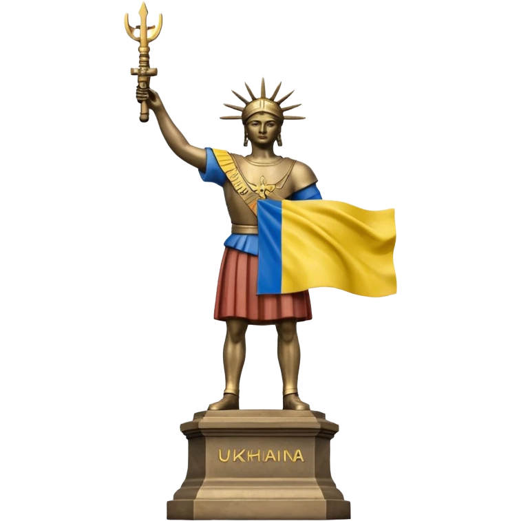 Statue of Independence in Ukraine emoji