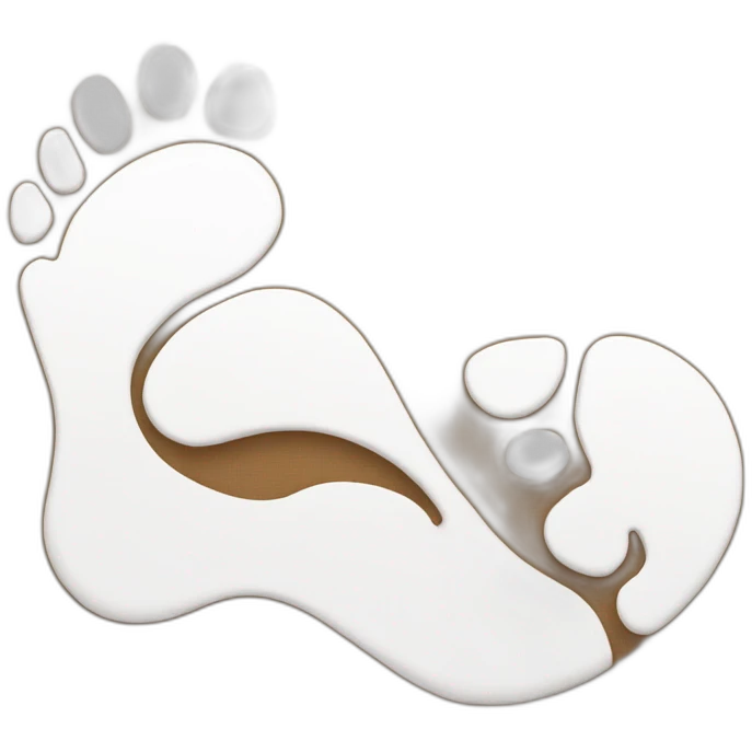 Maa laxmi footprint emoji