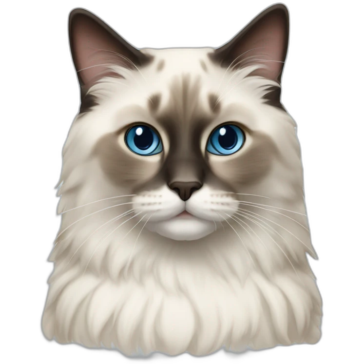 Jewish ragdoll cat emoji