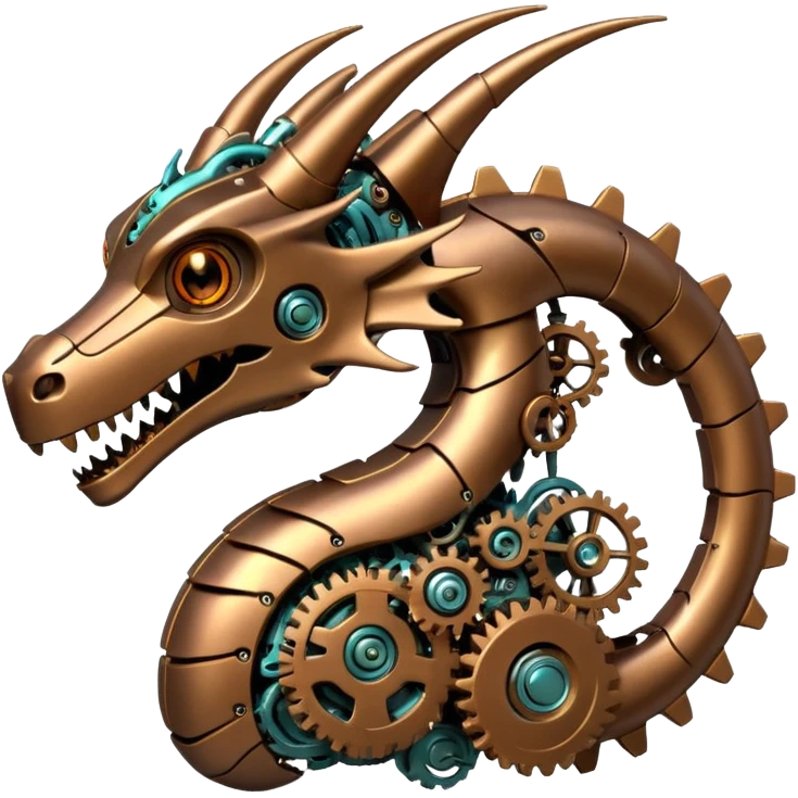 robotic dragon emoji