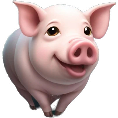 pig inside mri machine emoji