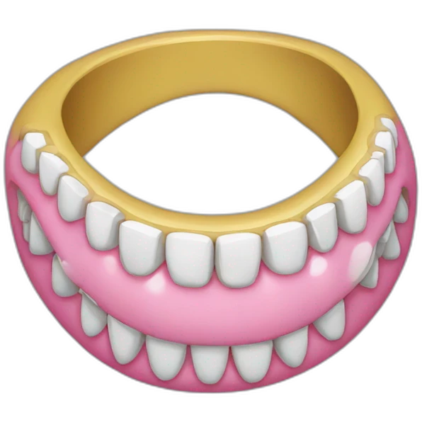 bague dentaire emoji