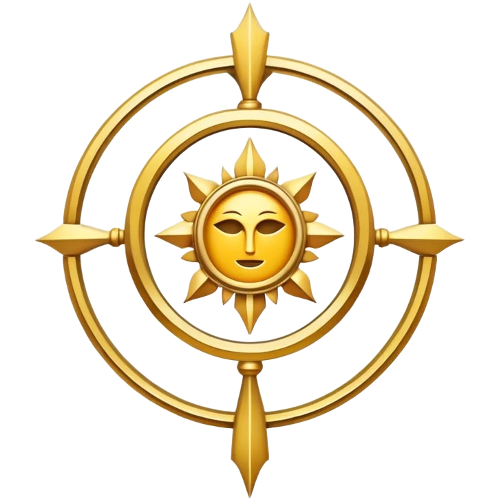 sanctified emblem white emoji