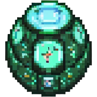 pixel art icon of a single file emoji