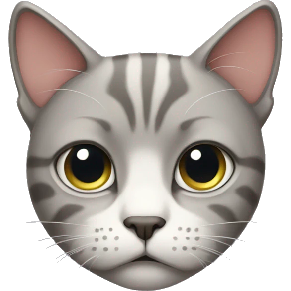 Cat with sad eyes emoji