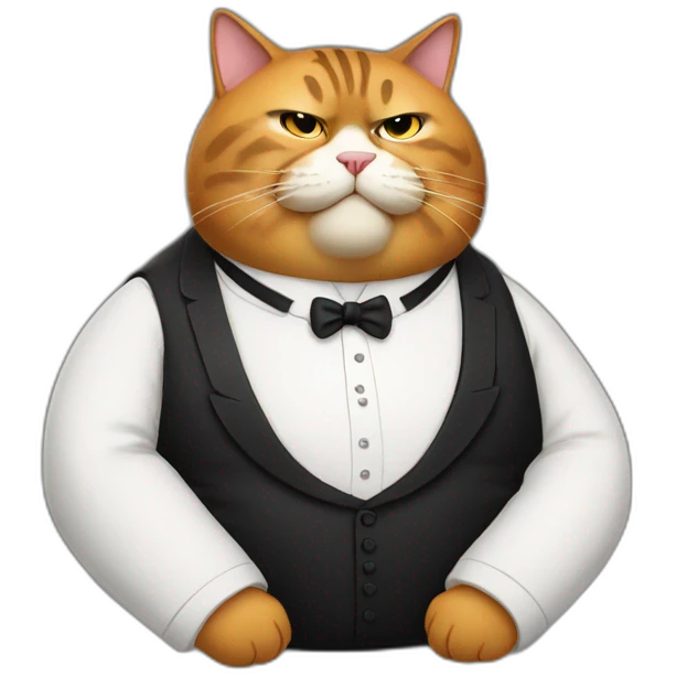 fat cat godfather emoji
