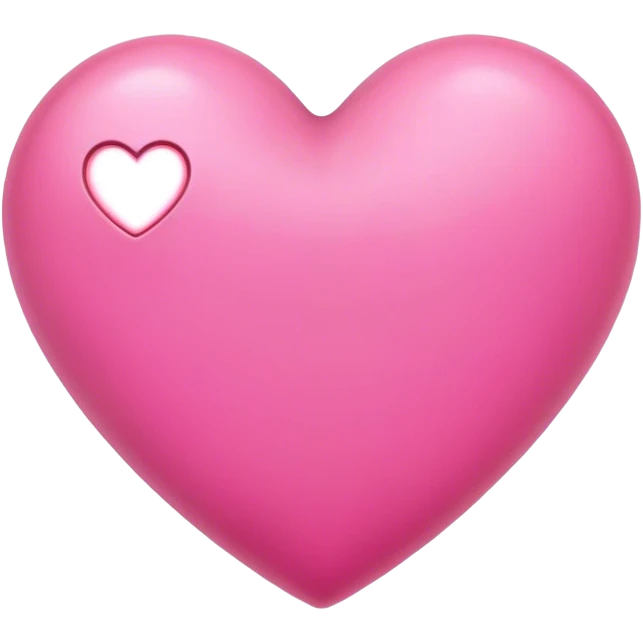Corazón rosa pastel  emoji