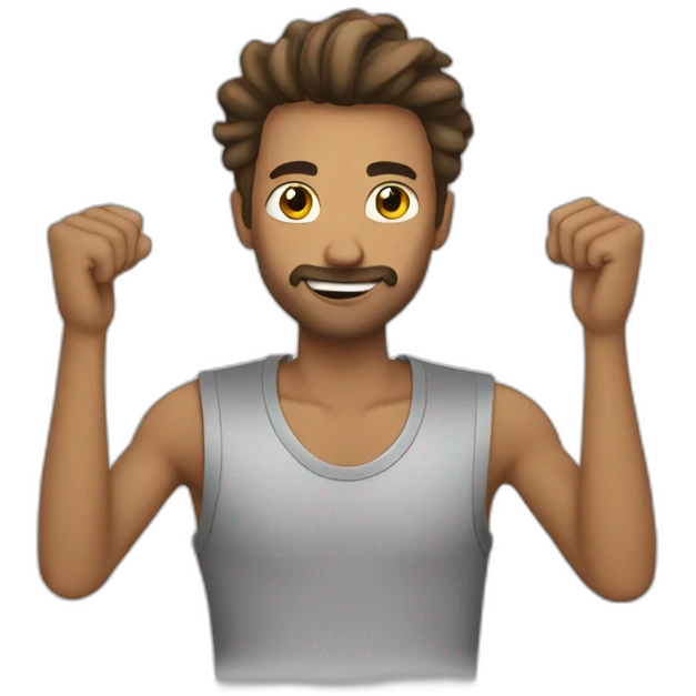Mâle locks emoji