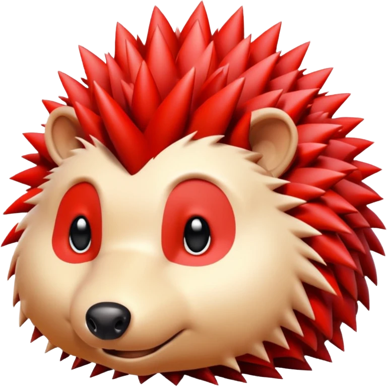  red hedgehog groom emoji