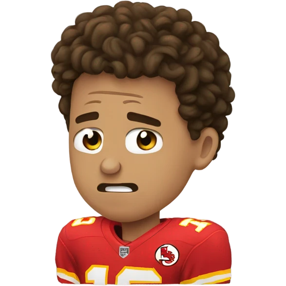 Pat mahomes crying  emoji