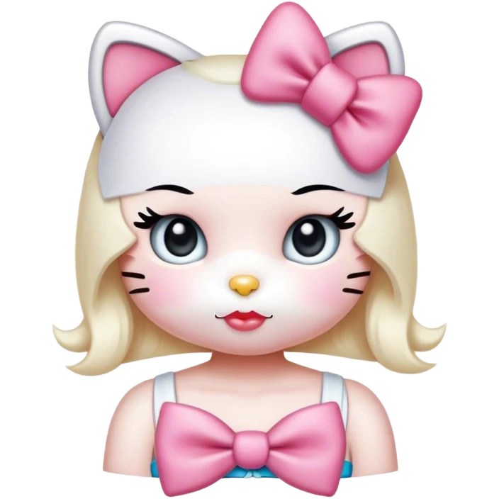 Hello kitty coquette  emoji