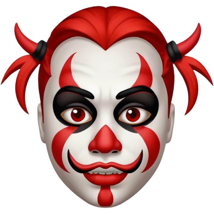 NOOO ACTUALLY JUGGALO MAKEUP  emoji
