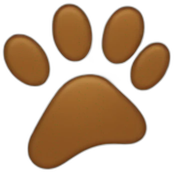 paw print emoji