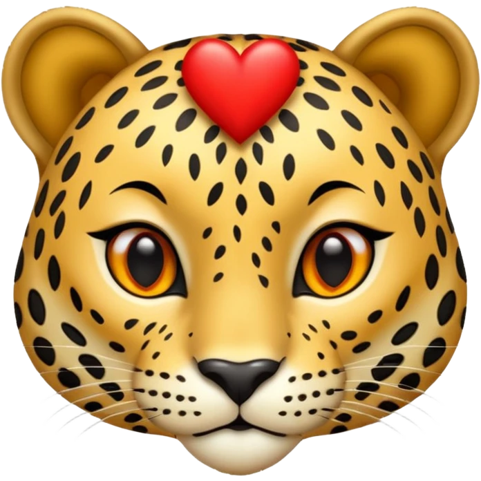 🐆+❤️ emoji