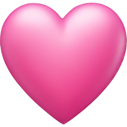 Pink heart emoji