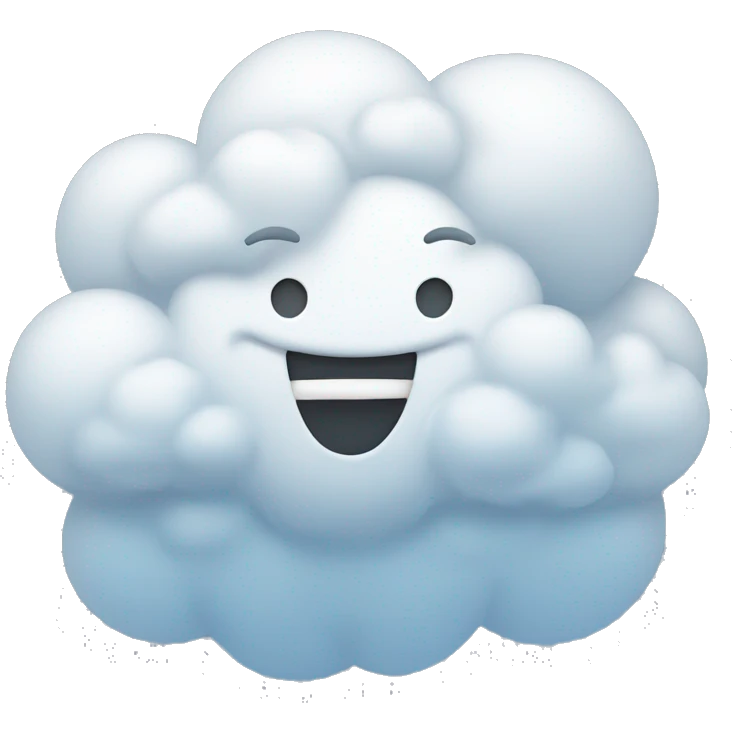 proud cloud emoji